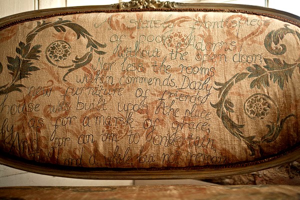 Andrew Marvell Sofa - 'A Safe Room', Burton Constable Hall