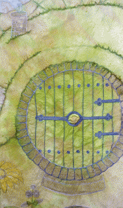 Bag End (Door) - Publicity Panels by Corinne Young for the Lord of the Rings Stage Show