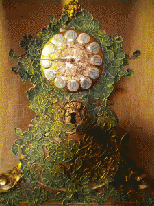 Baroque Violin Clock - 'A Safe Room', Burton Constable Hall