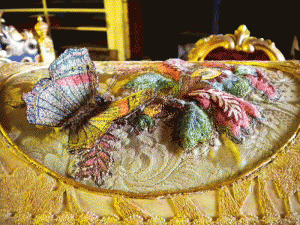 Golden Casket (Detail) - 'A Safe Room', Burton Constable Hall