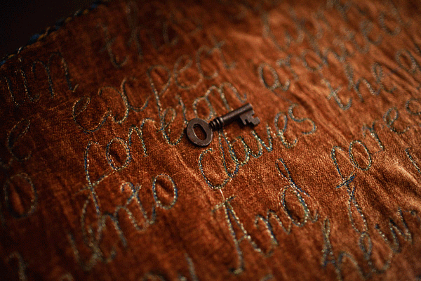 Master's Chair (Detail) - 'A Safe Room', Burton Constable Hall