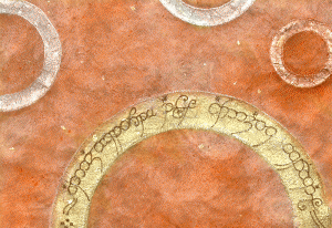 Rings - Publicity Panels by Corinne Young for the Lord of the Rings Stage Show