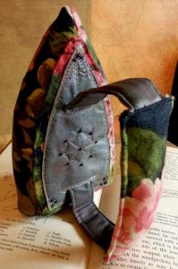 Flat Iron by Corinne Young from the exhibition Lives, Loves and Loss - Traces at Fenton House.