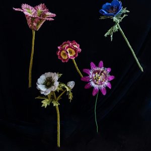 Corinne Young - Flower Curtain Art Print