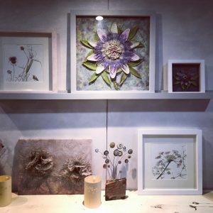 'French Botanical' room installation organised by Kathryn Wakefield (The French House) and Corinne Young for Art& York, October 2019.