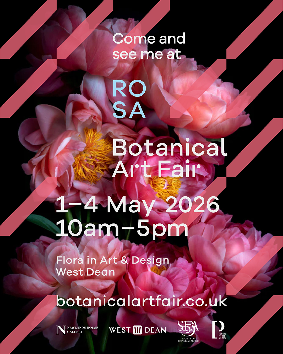 Promotional Poster - ROSA Botanical Art Fair 2026